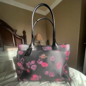 Coach Leather Black Handbag